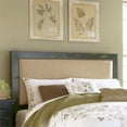 thumbnail image 3 of Progressive Furniture Willow Wood Upholstered Queen Headboard Distressed Black, 3 of 9