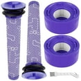 thumbnail image 1 of Tivcroxs Paquete De 4 Filtros De Vacío V8 Kit De Repuesto Compatible Con Dyson V7 V8 Animal Y Vacío Absoluto En Comparación Con Las Piezas 965661-01 Y 967478-01 2 Prefiltros 2 Posfiltros, 1 of 5