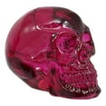 thumbnail image 3 of Ebros Purple Translucent Witching Hour Gazing Skull Miniature Figurine 2.5" Long, 3 of 4