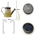 thumbnail image 5 of Arrosoir avec Lumières, Grandes Lanternes Solaires Extérieures Suspendues Étanches, Lumières Solaires en Métal Rétro Décoratives pour Table Patio Allée, 5 of 5