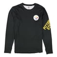thumbnail image 1 of MSX Camiseta gráfica para hombre de los Pittsburgh Steelers, negra, grande, 1 of 2
