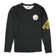 thumbnail image 1 of MSX Camiseta gráfica para hombre de los Pittsburgh Steelers, negra, grande, 1 of 2