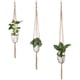 thumbnail image 4 of Soporte para macetas colgantes para interiores, perchas para plantas: 6 paquetes, 3 tamaños Ofspeizc WRMH-1069, 4 of 7