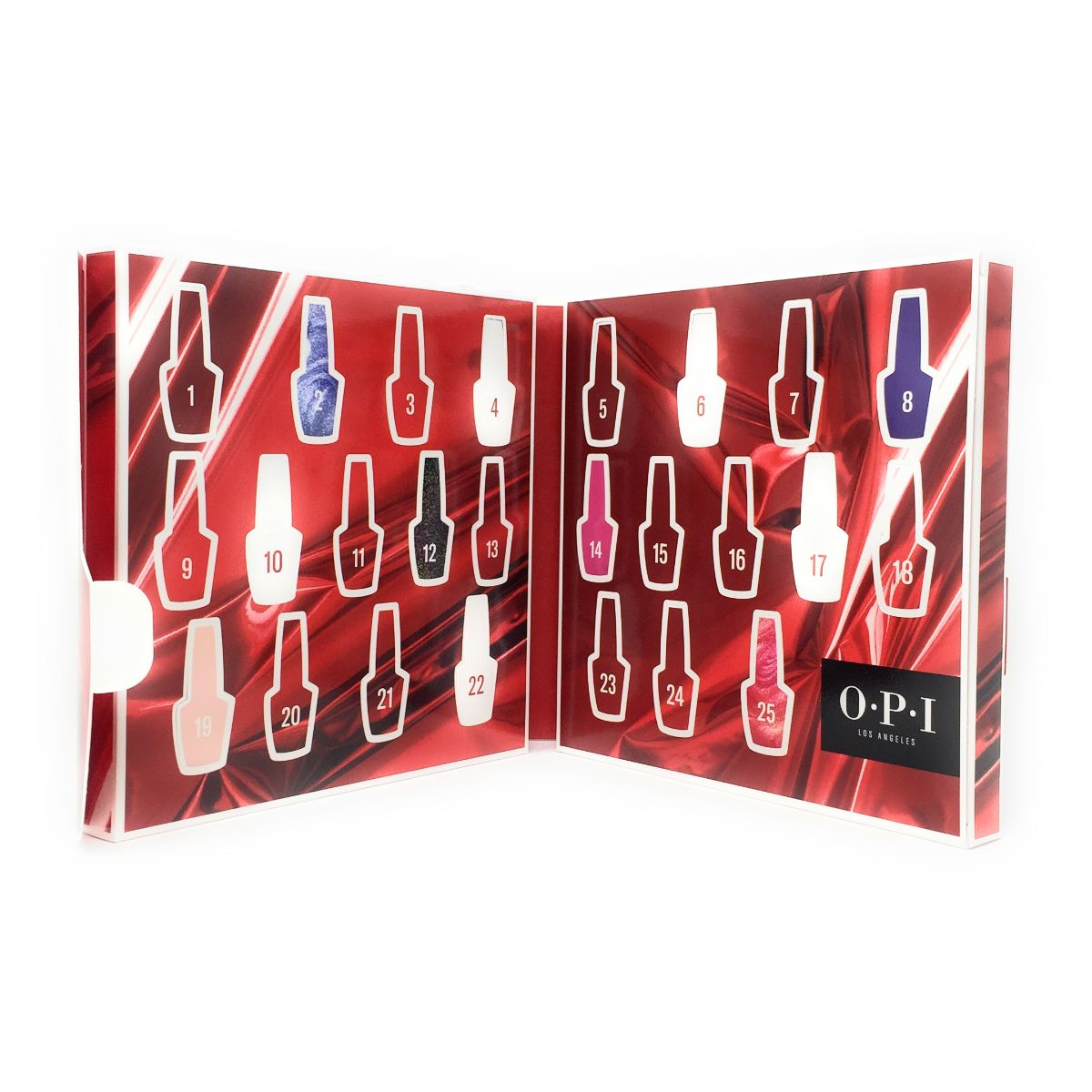OPI Holiday Kit, The Celebration Collection, 25-Piece Mini Nail Polish Advent Calendar - Walmart.com OPI Holiday Kit, The Celebration Collection, 25-Piece Mini Nail Polish Advent Calendar - Walmart.com