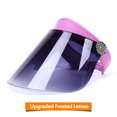 thumbnail image 1 of Creative Face-covering Sun Hat Summer Cycling Protection Sun Hat Empty Top Frosted Lens Hat High-definition Transparent Protective Cap  Mask, 1 of 4