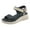 1Black, variant on Orthopedic Sandals for Women Comfortable Arch Support Slingback Platform Walking Shoes