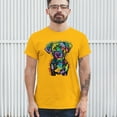 thumbnail image 3 of Tee Hunt Unconditional Loyalty T-Shirt Adopt a Dog Dean Russo Pets Men's Tee, Yellow, Medium, 3 of 5