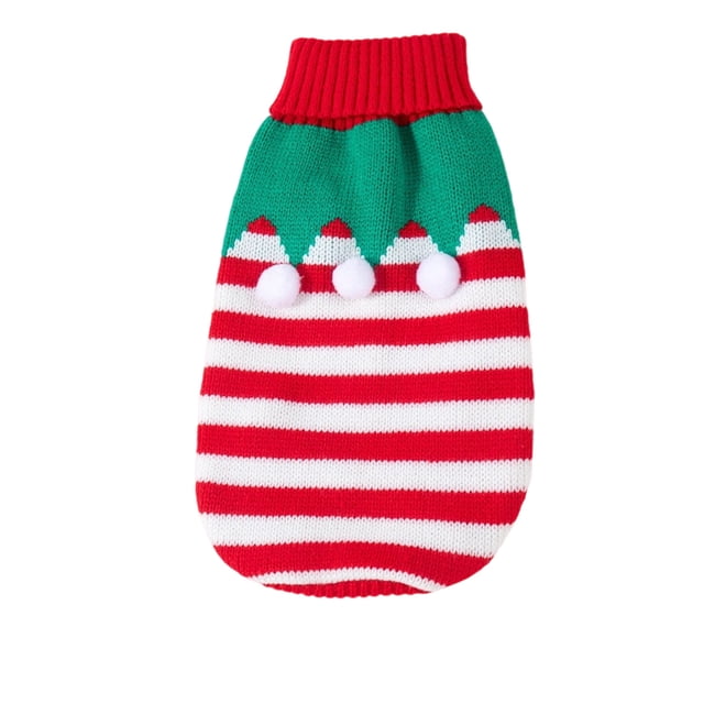 Suéter de Navidad Hombres Ropa de Perro de Mascota Ropa de Perro de Invierno Suéter de Punto de Navidad