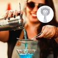 thumbnail image 6 of TAILTOSS Bartender Strainer Professional Bartending Silver 2PCS, 6 of 8