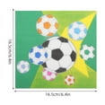 thumbnail image 2 of Minkissy 20pcs Cocktail Napkins Paper Multi For Sports Fans Holiday Camping Events, 2 of 6