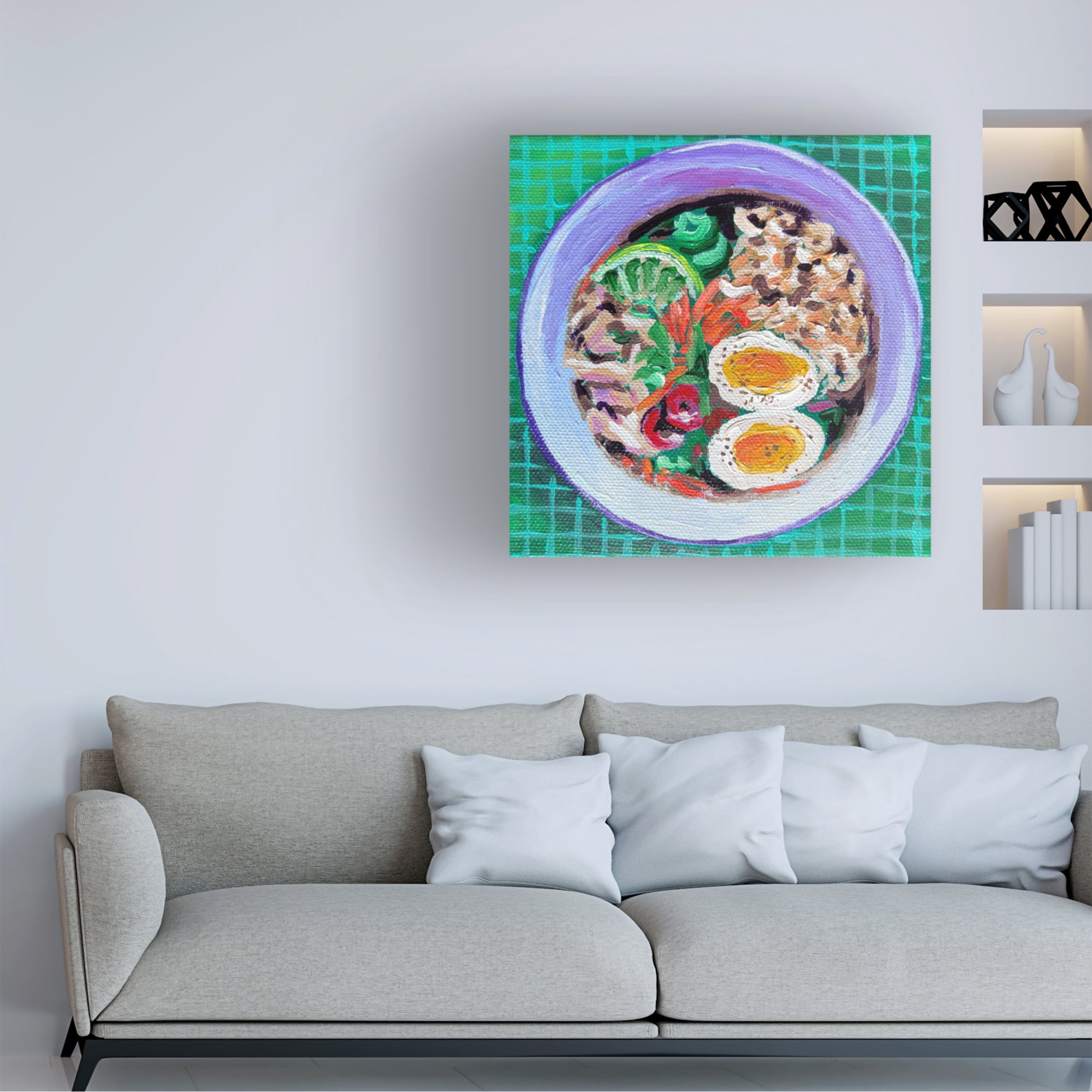 Trademark Fine Art Key and Sea Ramen Canvas Wall Art
