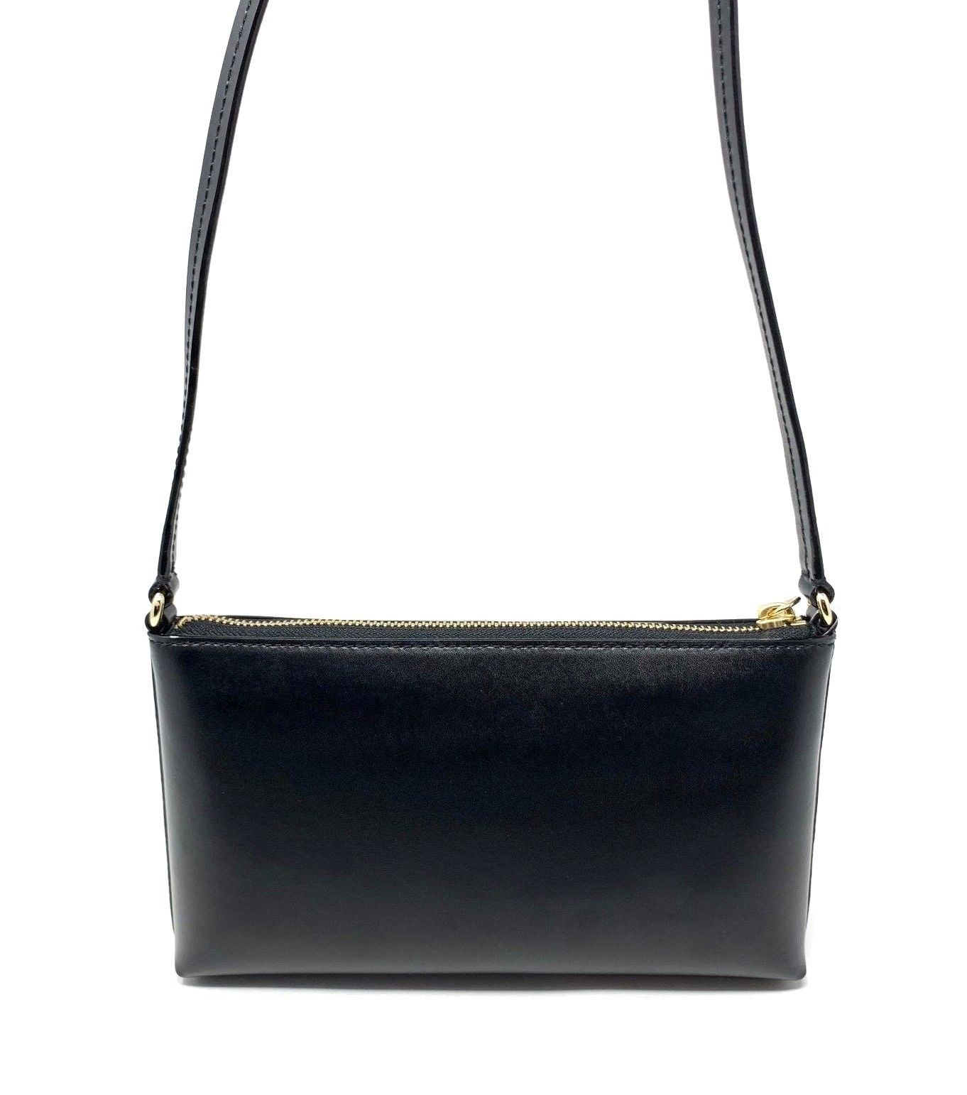 Kate Spade Ivy Street Amy Black Leather Crossbody Bag W