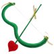 thumbnail image 3 of FELTECHELECTR 1 juego de flecha y arco de Cupido, accesorios para disfraz de Cupido, accesorios para cosplay de Cupido, suministros para fiestas, 3 of 5