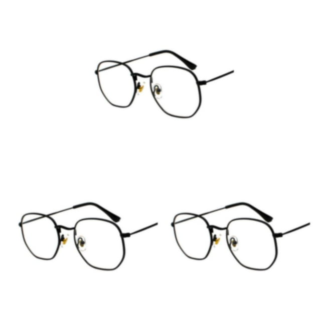 Gafas de sol hexagonales polarizadas Minnieouse para hombre y mujer negro