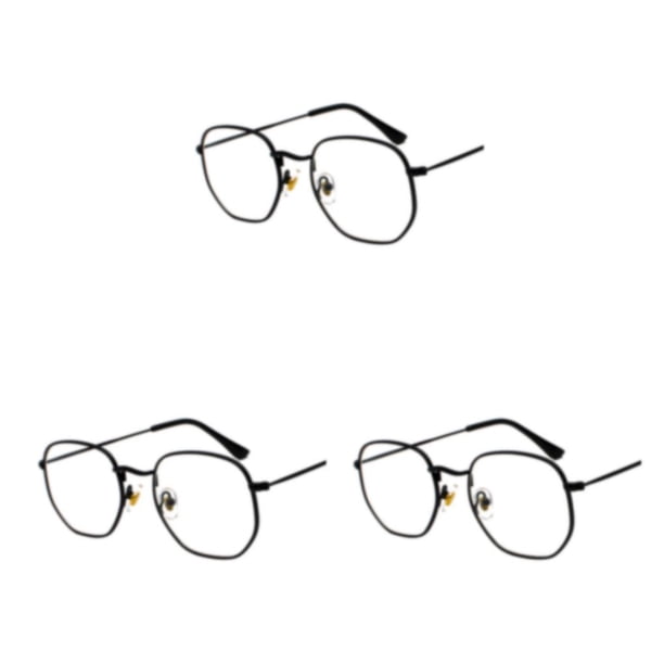 Gafas de sol hexagonales polarizadas Minnieouse para hombre y mujer negro