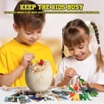 thumbnail image 3 of Piano Potato Giant Dinosaur Dig Kit for Kids - Jumbo 7-Inch Dino Egg Excavation Toy with 12 Dinosaurs & Tools, STEM Science Educational Gift Ages 6-12, 3 of 10