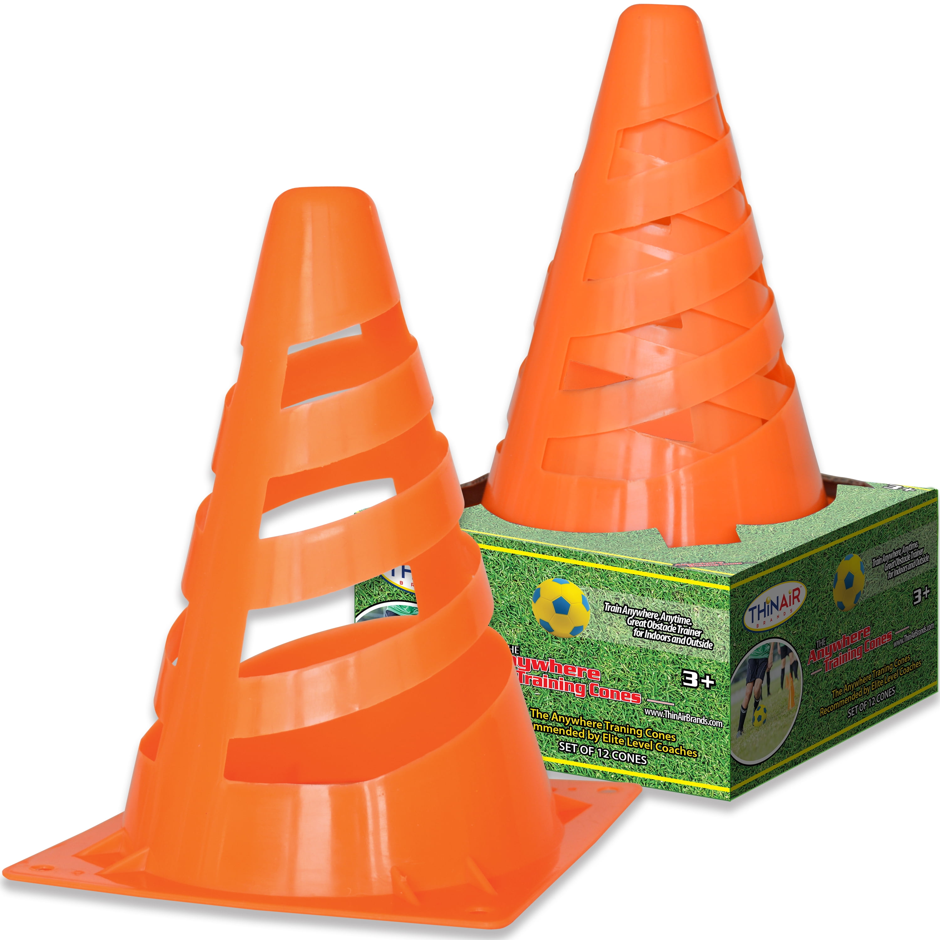 3.35 Inch Plastic Soccer Cones Agility Training Marker Cone for Kids Home Gym Football Training Soccer 5 Colors Color : Yellow MAGT Sport Training Traffic Cone 