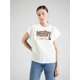 thumbnail image 1 of Camiseta para mujer verano cuello redondo[Vintage Charm] Women's Vintage Merry Christmas Graphic T-Shirt - Casual Round Neck Short Sleeve Tee with Santa Hat & Leopard Print Design, Festive Holiday T, 1 of 7