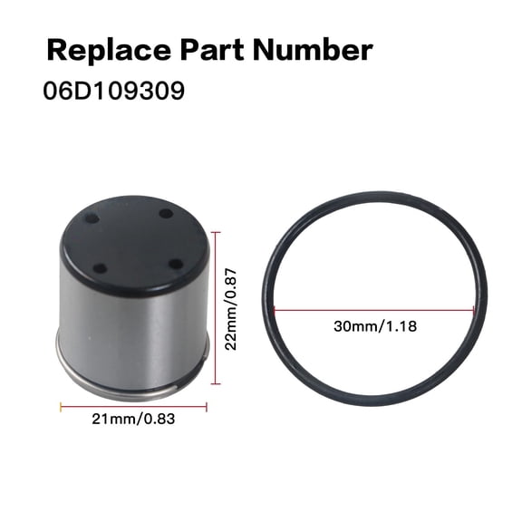 Cam Follower Fuel Pump Tappet Gasket for 2005-2009 Audi A4 2.0L Cabrio BWT