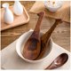 thumbnail image 2 of Utensilios de cocina, cuchara de madera tallada a mano con forma de animal para revolver y cocinar, adecuada para arroz, ensalada, cubiertos reutilizables, 2 of 5