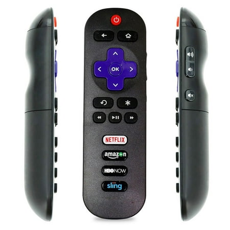 New Replaced RC280 IR Remote for TCL Roku TV 32S3850 32S3850B 32S3850P 32S3850A 32S4610R Netflix Amazon HBO NOW Sling