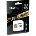 thumbnail image 3 of Emtec CL10 U3 64 GB MSD SpeedIN' Card + Adapter, 3 of 3