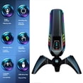 thumbnail image 2 of USB Microphone Computer Gaming Microphone for PC Recording Mic Campatible with Desktop Laptop,1x microphone 1x tripod stand 1x USB cable 1x pack of screws 1x Chinese and English manual, 2 of 8