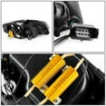 thumbnail image 6 of DNA Motoring Halo Projector+DRL+LED Signal Headlight for B7 2005-2008 Audi S4/A4/Quattro, Black, 6 of 6