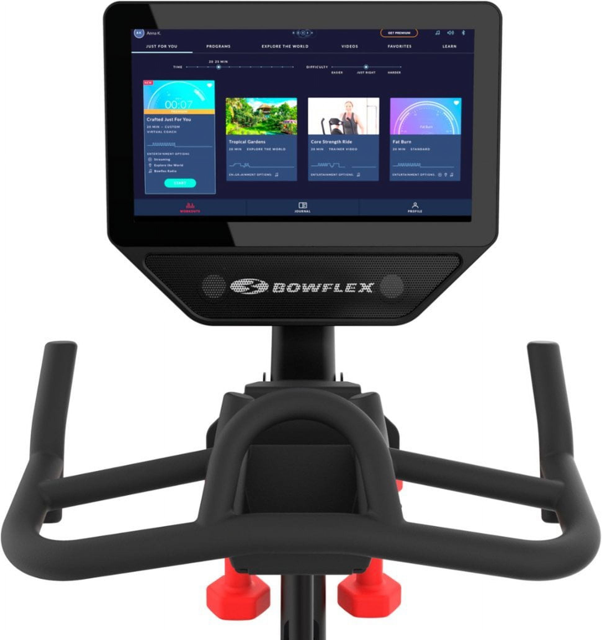 Bowflex VeloCore Home Cardio Machine 16 Console Indoor Cycling Fitness Bike Black Walmart