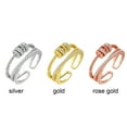 thumbnail image 5 of To My Daughter Fidget Anxiety Ring For Women Teens Adjustable Spinner Bead Stress Relieveing Rings, 5 of 5