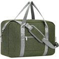 thumbnail image 2 of For Spirit Airlines Personal Item Bag 18x14x8 Foldable Travel Duffel Bag Underseat Carry on Luggage for Women and Men 25L (Army Green), 2 of 7