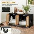 NonToxic Cat Litter Box with Odor Control, Easy to Clean Design for