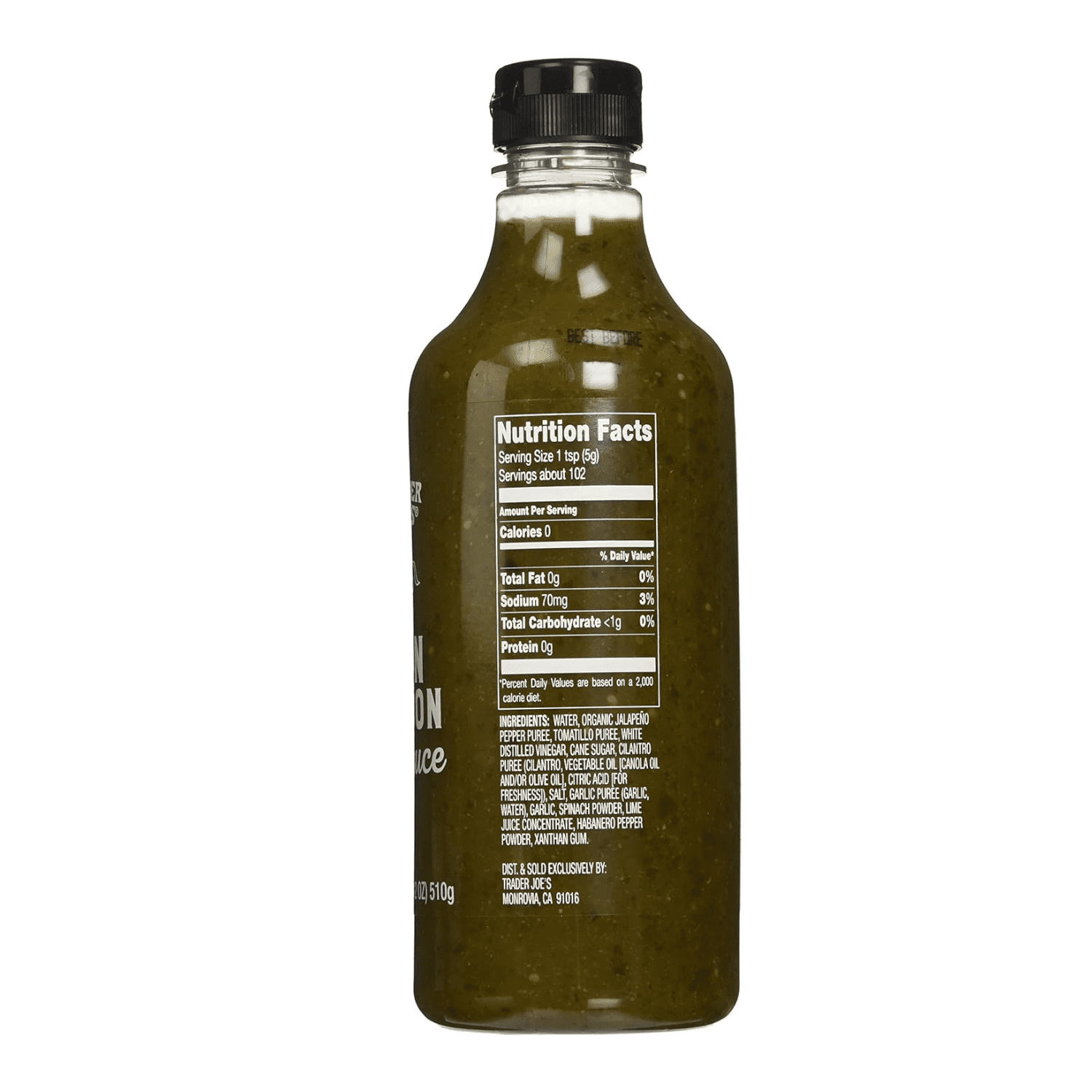 TJ Green Dragon Hot Sauce 18 Oz (Pack Of 3)