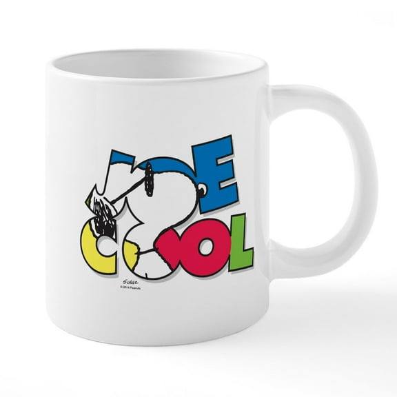 CafePress - Joe Cool - 20 Oz White Ceramic Mega Mug