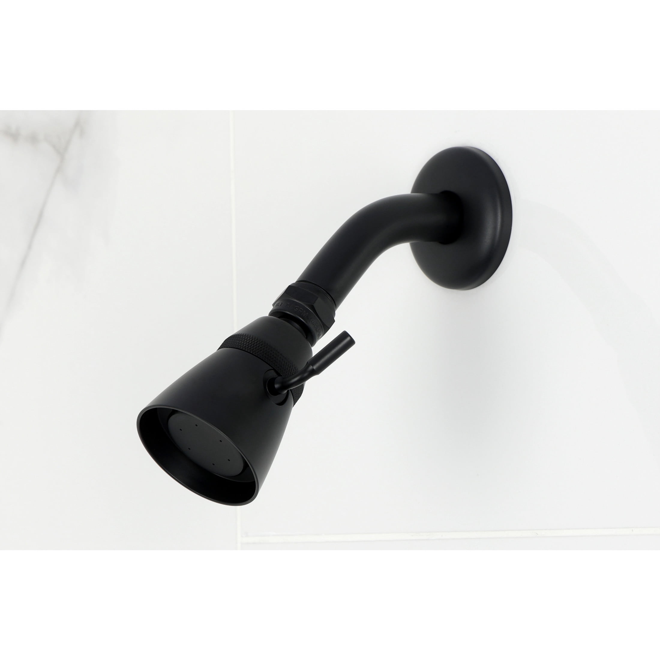 Kingston Brass KB2630DX Concord Single-Handle Pressure Balanced Tub and Shower Faucet, Matte Black