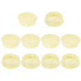 thumbnail image 1 of Uxcell Paquete de 10 Respiraderos de Soffit Redondos, 35mm/1.4 Pulgadas Cubierta de Respiraderos de Aire Plásticos Circulares para Baño Hogar/ Oficina/Cocina/Armario/Guardarropa [Beige], 1 of 6