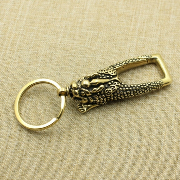 Chain Holder Solid Brass Keychains Keyrings Pants Clip Bag Wallet Hook Key
