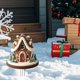 thumbnail image 5 of CaiYueKe Christmas Acrylic Garden Stake, Snowman Planter Stand, Outdoor Holiday Decor for Patio and Yard, Easy Install Ground Insert, Festive Home Garden Decoration, Gift for Garden Lovers, 5 of 7