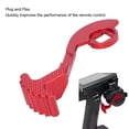 thumbnail image 4 of RC Controller Transmitter Steering Wheel Triggers, Ergonomic One Handed Control Adapter for Fine Tuning Capabilities, 4 of 7