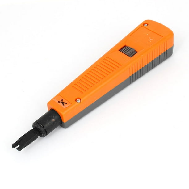 Unique Bargains 110 Rj45 Rj11 Type Network Wire Fixed Cut Off Punch Down Tool Walmart Com Walmart Com
