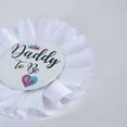 thumbnail image 3 of HAPPYLAND Decoraciones de revelación de género Faja e insignia de hojalata Mommy to Be and Daddy to Be Baby Shower, 3 of 5