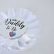 thumbnail image 3 of HAPPYLAND Decoraciones de revelación de género Faja e insignia de hojalata Mommy to Be and Daddy to Be Baby Shower, 3 of 5