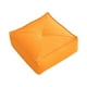 thumbnail image 5 of Cojín de suelo, cojín de suelo cuadrado, cojín para silla, cómodo cojín para futón y tatami. naranja, 5 of 9