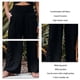 thumbnail image 3 of Women Trousers High Waist Wide Leg Long Pants Casual Loose Trousers for Work Vacation Black M, 3 of 4