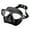 Black/Smoke, variant on TUSA Sport UM29 Adult Free Diving Mask, Black/White