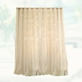 thumbnail image 5 of UKCOCO Beige Window Curtain with Hollow Star Pattern Double Layer and Grommet for Light Blocking, 5 of 5