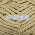 thumbnail image 5 of Uxcell 3Skeins Chenille Yarn Blanket Yarn 3x100g/10.5oz Polyester Soft Knitting Khaki, 3x68m(223yds), 5 of 6