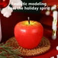 thumbnail image 4 of EGNMCR Christmas Decorations, Christmas Ornaments, Christmas Gifts Christmas Christmas Eve Apples Candle Christmas Gifts Creatives Gifts Holiday Candles, 4 of 6