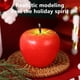 thumbnail image 4 of Vela navideña de granada | Vela de parafina con aroma a manzanas festivas (7 x 7 x 6 cm) | Decoración navideña de larga duración | Regalo único para Nochebuena | Fragancia aromática de temporada, 4 of 6