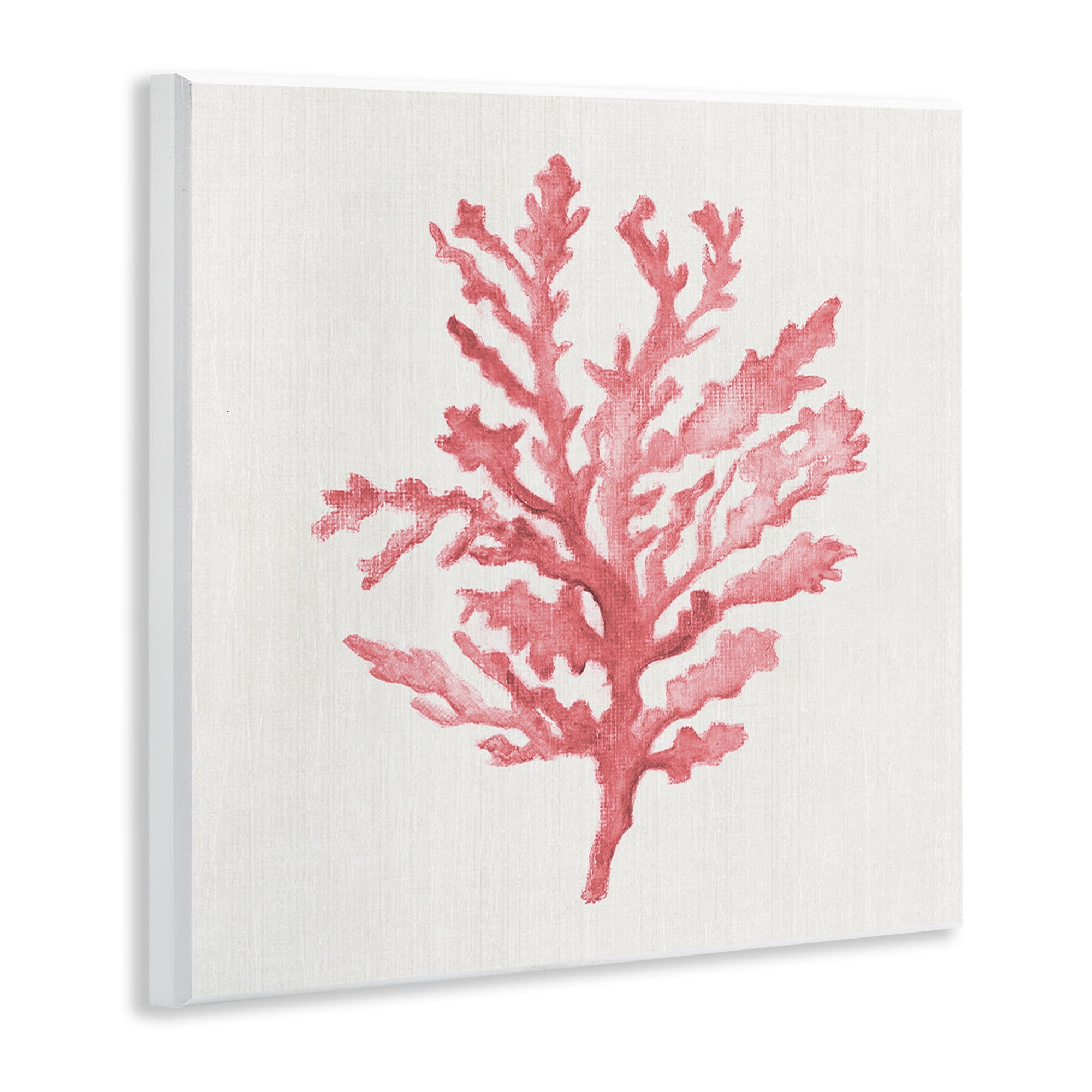 Stupell Industries Rosy Pink Coral Branch Wall Plaque Art, design by Janet Tava